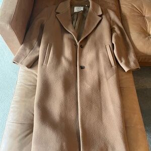 Aritzia The Only Coat Wool & Cashmere sz L